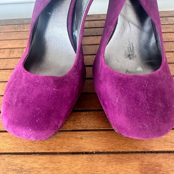 Worthington women's purple sling back platform heels size 9 - Picture 9 of 9